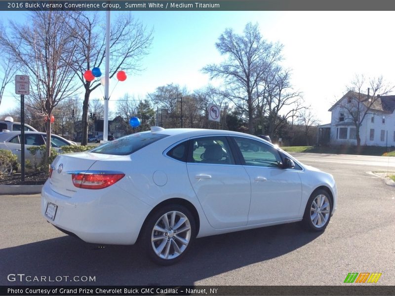 Summit White / Medium Titanium 2016 Buick Verano Convenience Group