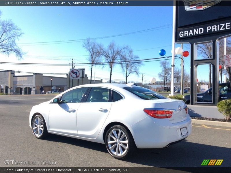 Summit White / Medium Titanium 2016 Buick Verano Convenience Group