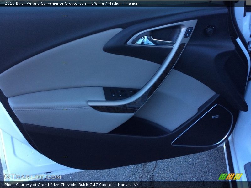 Summit White / Medium Titanium 2016 Buick Verano Convenience Group