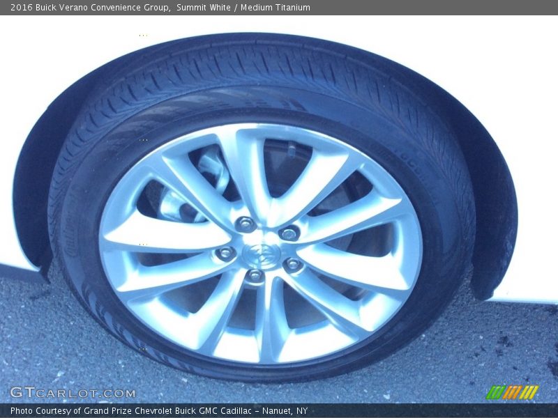 Summit White / Medium Titanium 2016 Buick Verano Convenience Group