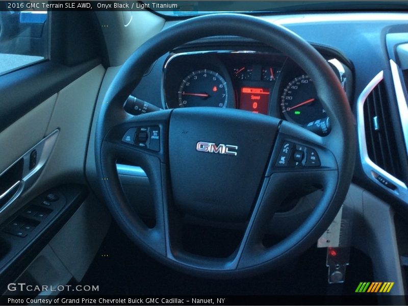 Onyx Black / Light Titanium 2016 GMC Terrain SLE AWD