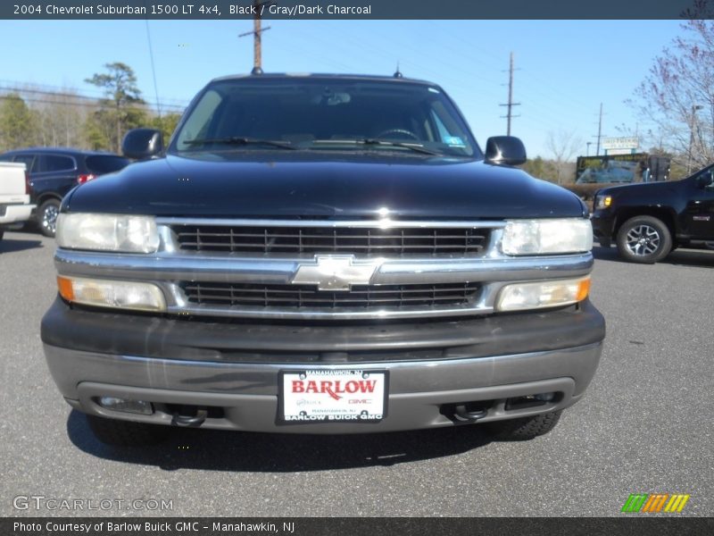 Black / Gray/Dark Charcoal 2004 Chevrolet Suburban 1500 LT 4x4