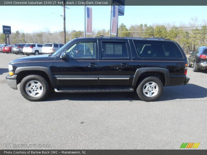 Black / Gray/Dark Charcoal 2004 Chevrolet Suburban 1500 LT 4x4