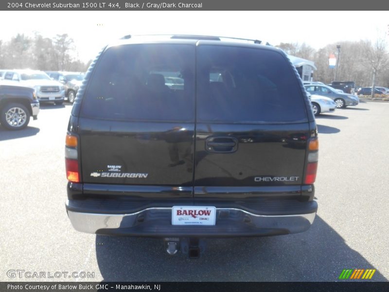 Black / Gray/Dark Charcoal 2004 Chevrolet Suburban 1500 LT 4x4