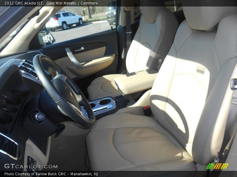 Gold Mist Metallic / Cashmere 2012 GMC Acadia SLT
