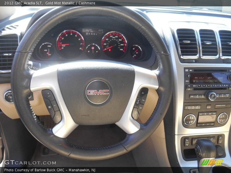 Gold Mist Metallic / Cashmere 2012 GMC Acadia SLT