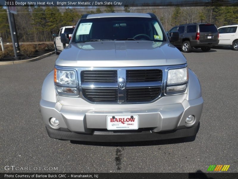 Bright Silver Metallic / Dark Slate Gray 2011 Dodge Nitro Heat 4x4