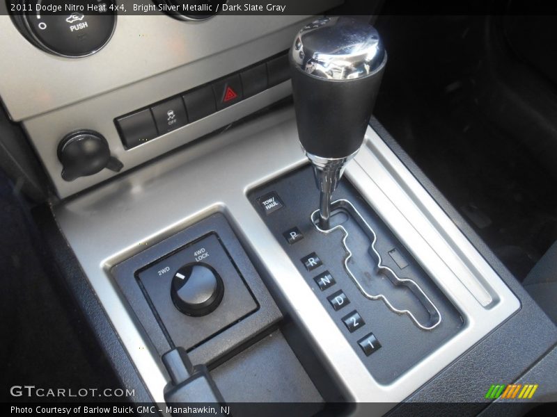 Bright Silver Metallic / Dark Slate Gray 2011 Dodge Nitro Heat 4x4