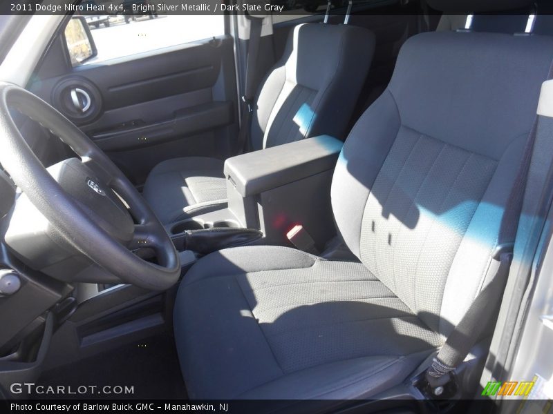 Bright Silver Metallic / Dark Slate Gray 2011 Dodge Nitro Heat 4x4