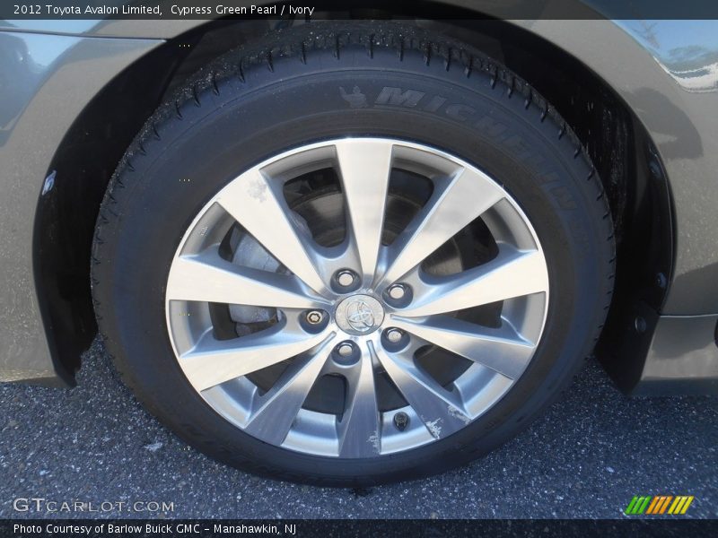 Cypress Green Pearl / Ivory 2012 Toyota Avalon Limited