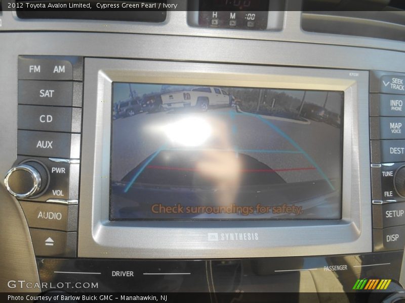 Cypress Green Pearl / Ivory 2012 Toyota Avalon Limited