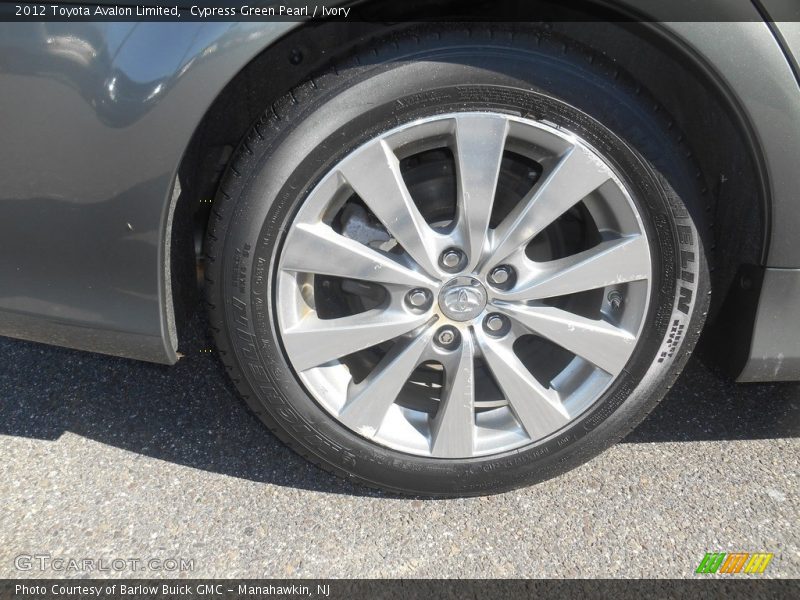 Cypress Green Pearl / Ivory 2012 Toyota Avalon Limited