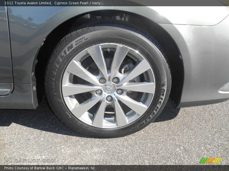 Cypress Green Pearl / Ivory 2012 Toyota Avalon Limited