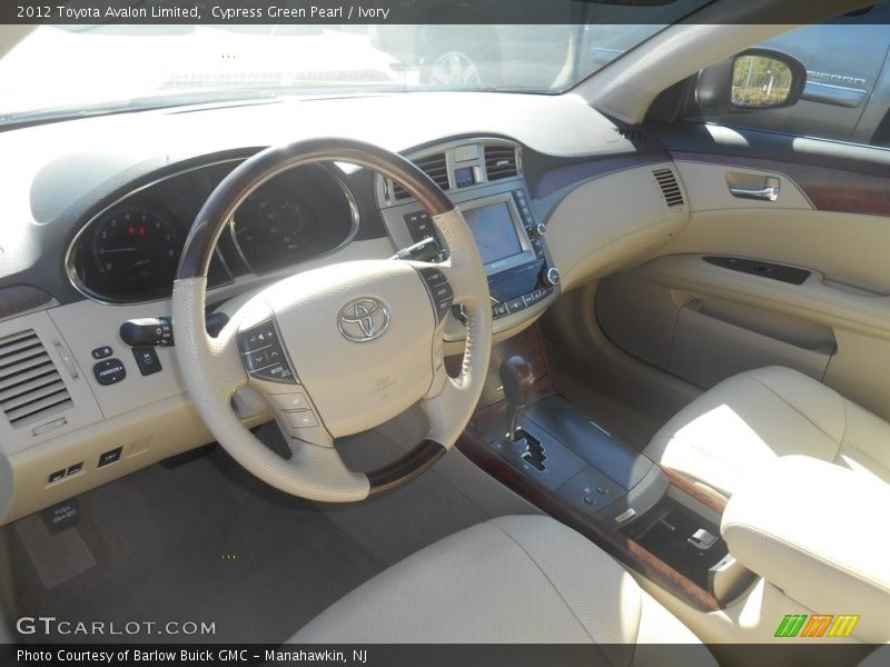 Cypress Green Pearl / Ivory 2012 Toyota Avalon Limited