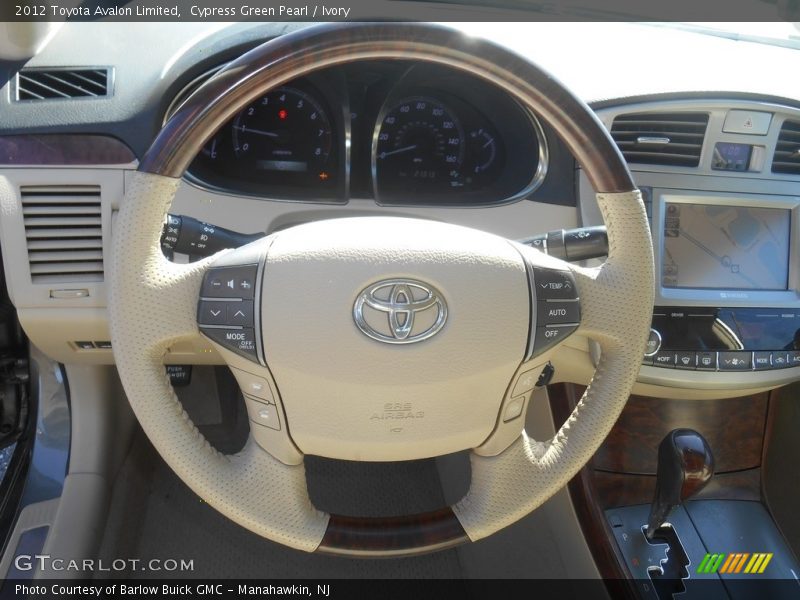 Cypress Green Pearl / Ivory 2012 Toyota Avalon Limited