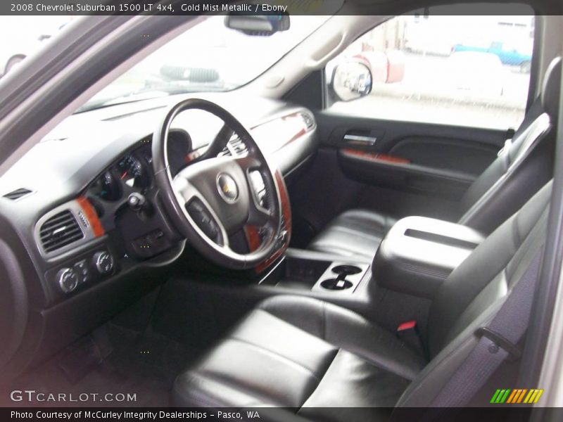 Gold Mist Metallic / Ebony 2008 Chevrolet Suburban 1500 LT 4x4