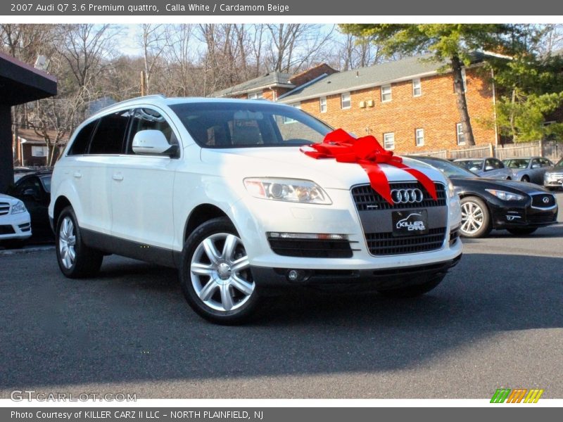Calla White / Cardamom Beige 2007 Audi Q7 3.6 Premium quattro