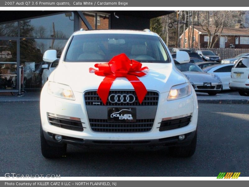 Calla White / Cardamom Beige 2007 Audi Q7 3.6 Premium quattro