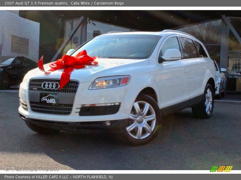 Calla White / Cardamom Beige 2007 Audi Q7 3.6 Premium quattro