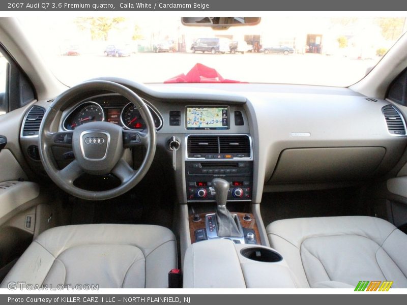 Calla White / Cardamom Beige 2007 Audi Q7 3.6 Premium quattro