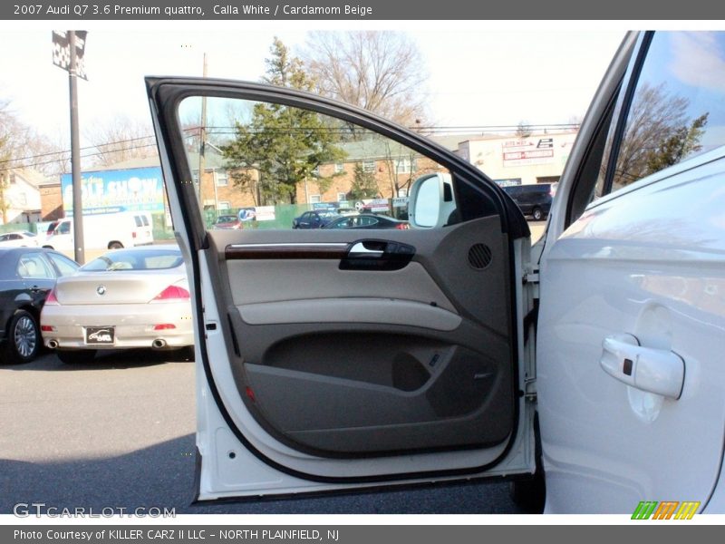 Calla White / Cardamom Beige 2007 Audi Q7 3.6 Premium quattro