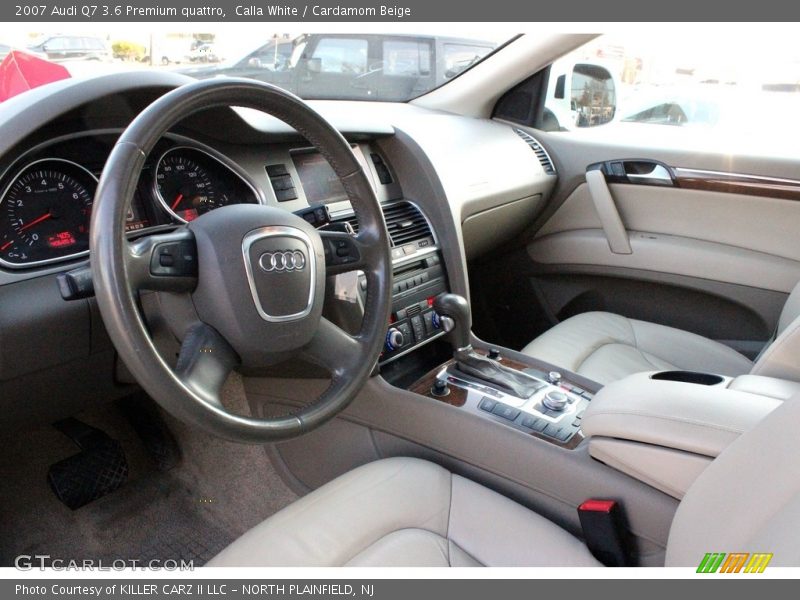 Calla White / Cardamom Beige 2007 Audi Q7 3.6 Premium quattro