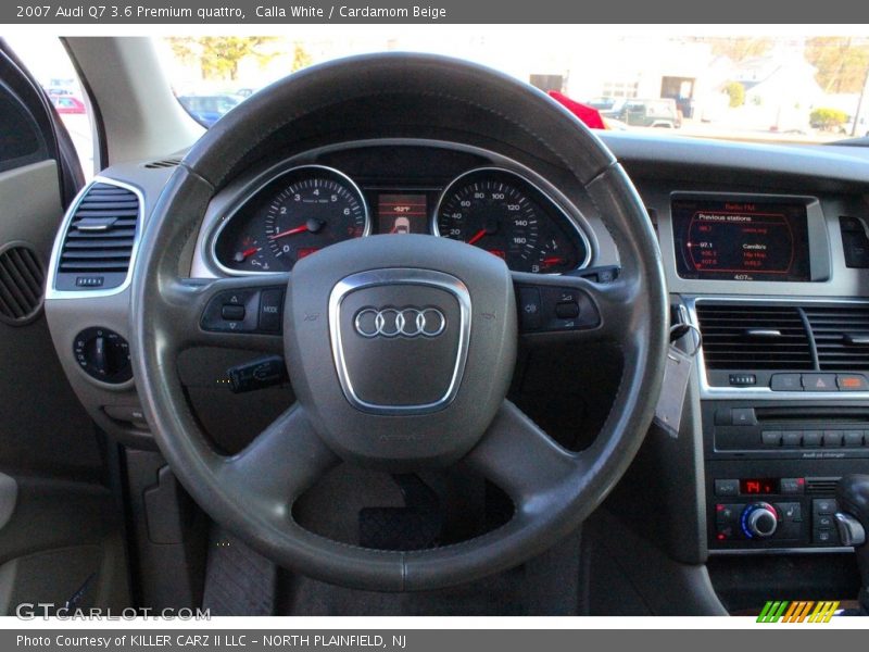Calla White / Cardamom Beige 2007 Audi Q7 3.6 Premium quattro