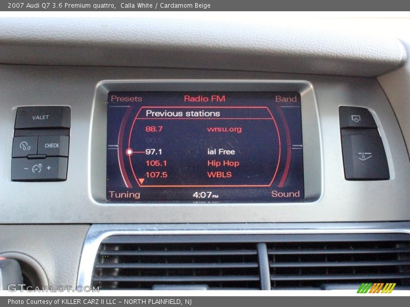 Calla White / Cardamom Beige 2007 Audi Q7 3.6 Premium quattro