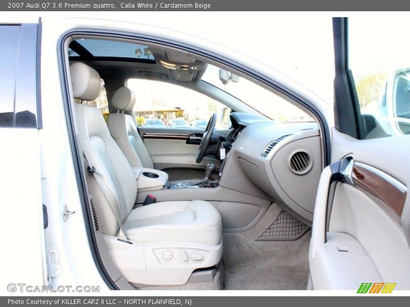 Calla White / Cardamom Beige 2007 Audi Q7 3.6 Premium quattro