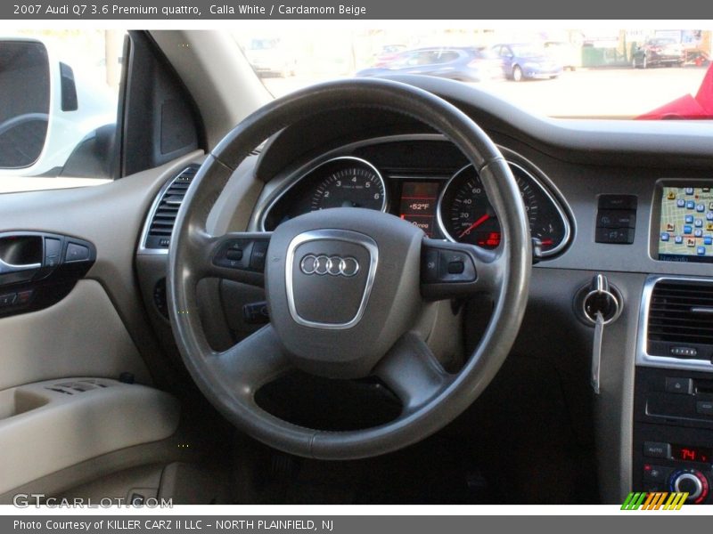 Calla White / Cardamom Beige 2007 Audi Q7 3.6 Premium quattro