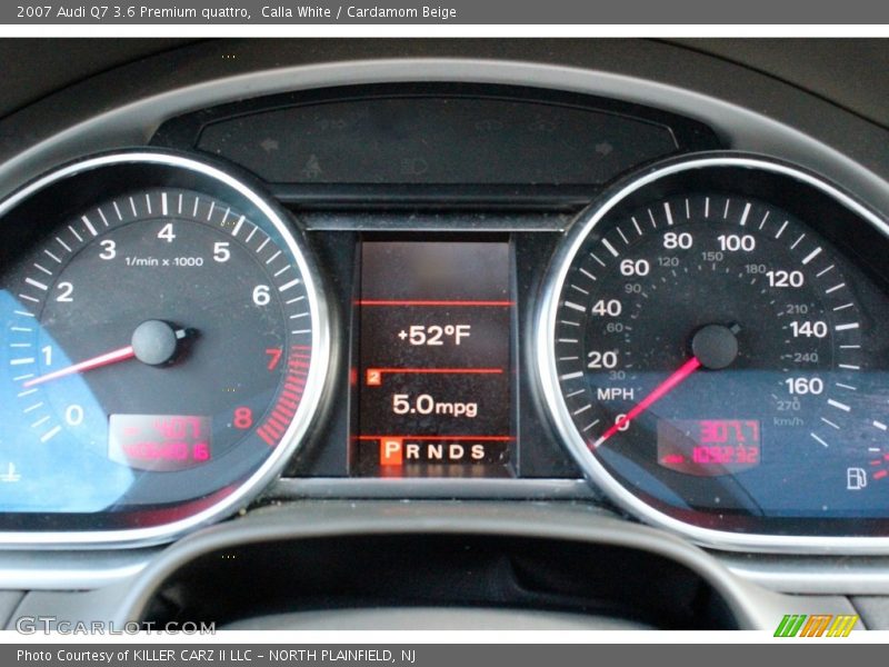 Calla White / Cardamom Beige 2007 Audi Q7 3.6 Premium quattro