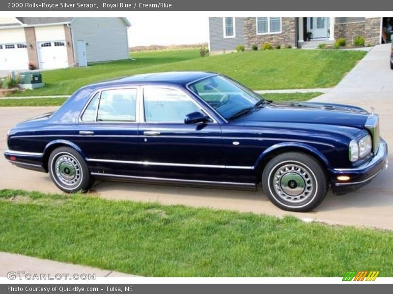  2000 Silver Seraph  Royal Blue