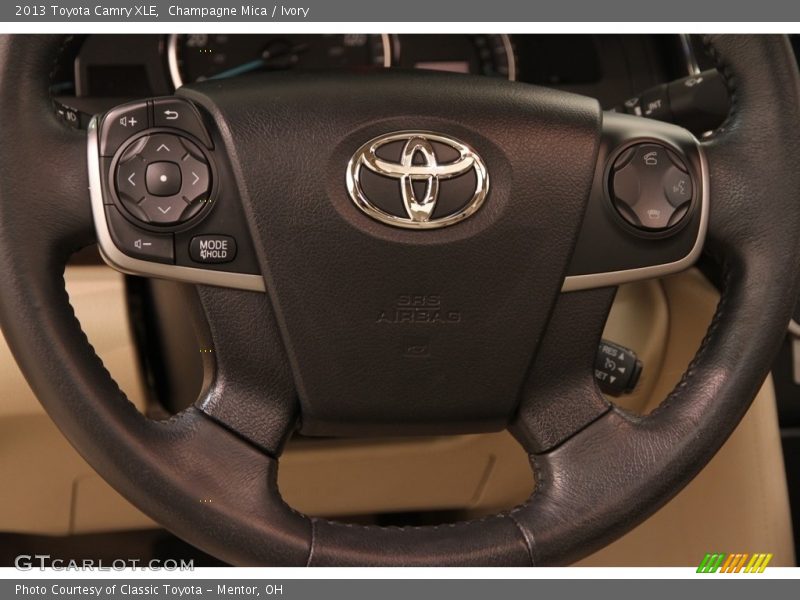 Champagne Mica / Ivory 2013 Toyota Camry XLE