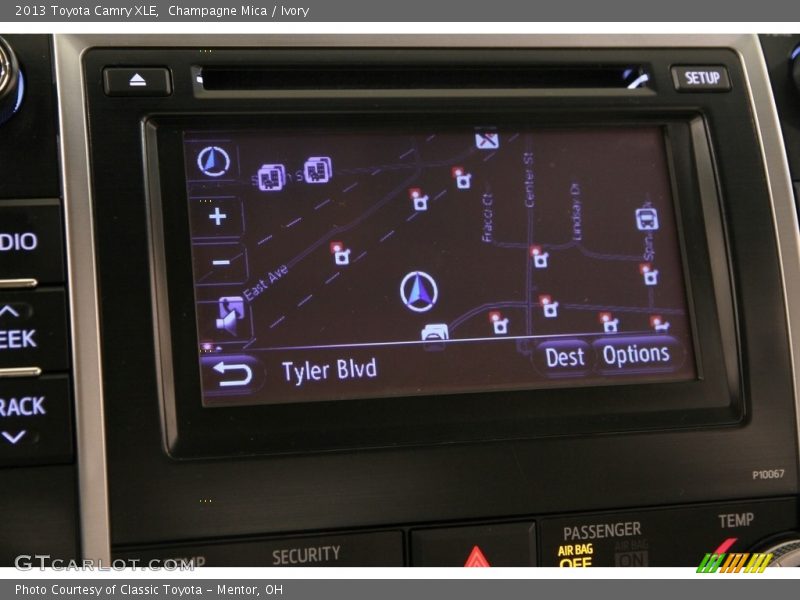 Champagne Mica / Ivory 2013 Toyota Camry XLE