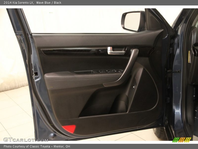 Wave Blue / Black 2014 Kia Sorento LX