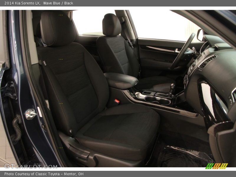 Wave Blue / Black 2014 Kia Sorento LX