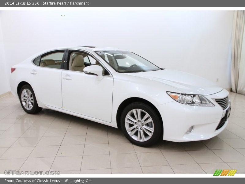 Starfire Pearl / Parchment 2014 Lexus ES 350