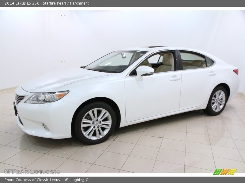 Starfire Pearl / Parchment 2014 Lexus ES 350