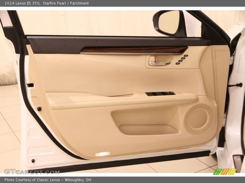 Starfire Pearl / Parchment 2014 Lexus ES 350