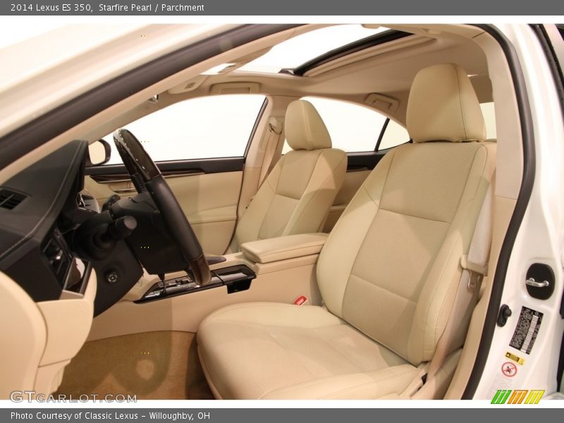 Starfire Pearl / Parchment 2014 Lexus ES 350