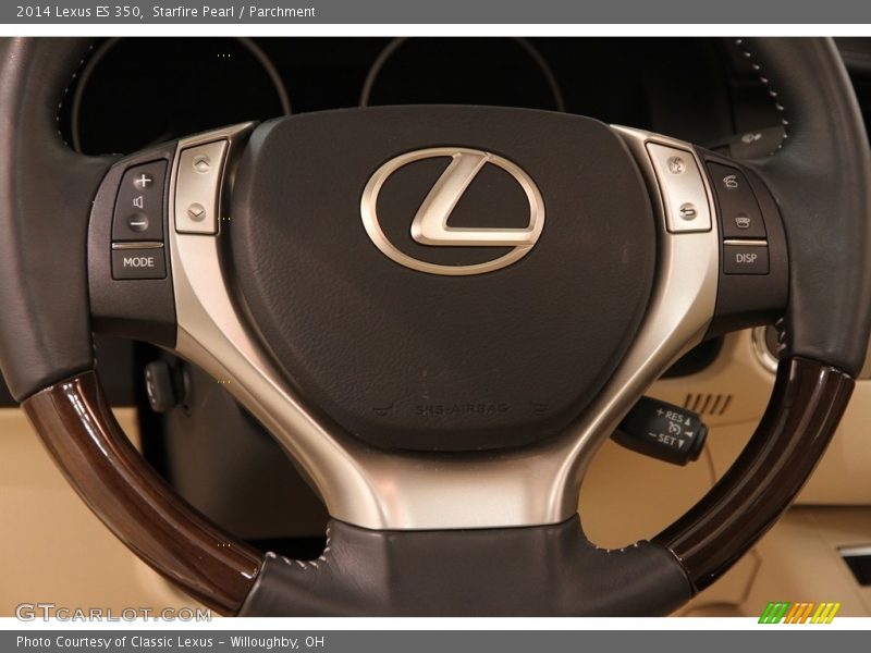 Starfire Pearl / Parchment 2014 Lexus ES 350