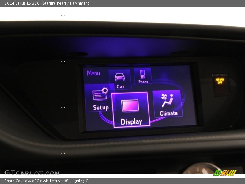 Starfire Pearl / Parchment 2014 Lexus ES 350