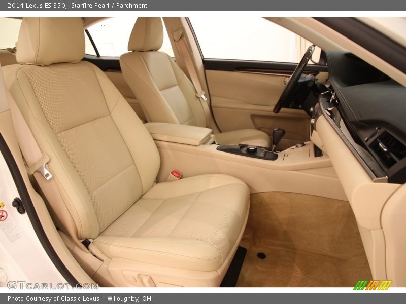 Starfire Pearl / Parchment 2014 Lexus ES 350