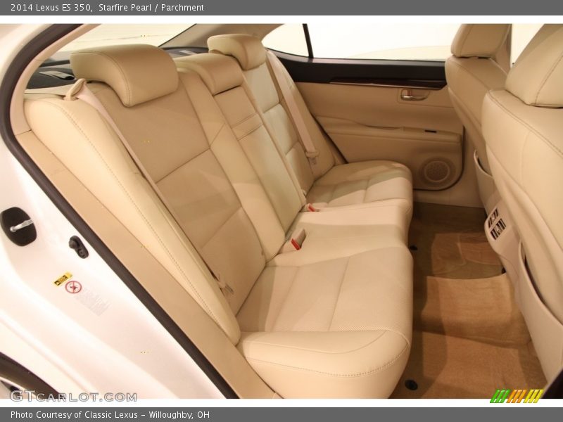 Starfire Pearl / Parchment 2014 Lexus ES 350