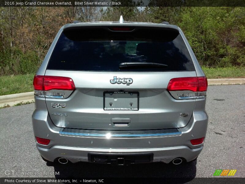 Billet Silver Metallic / Black 2016 Jeep Grand Cherokee Overland