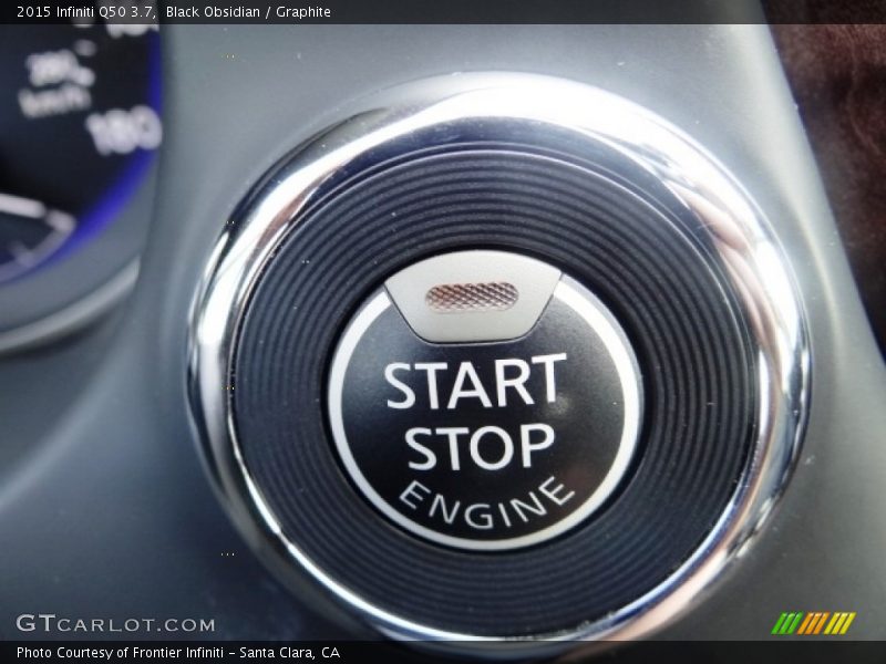 Black Obsidian / Graphite 2015 Infiniti Q50 3.7