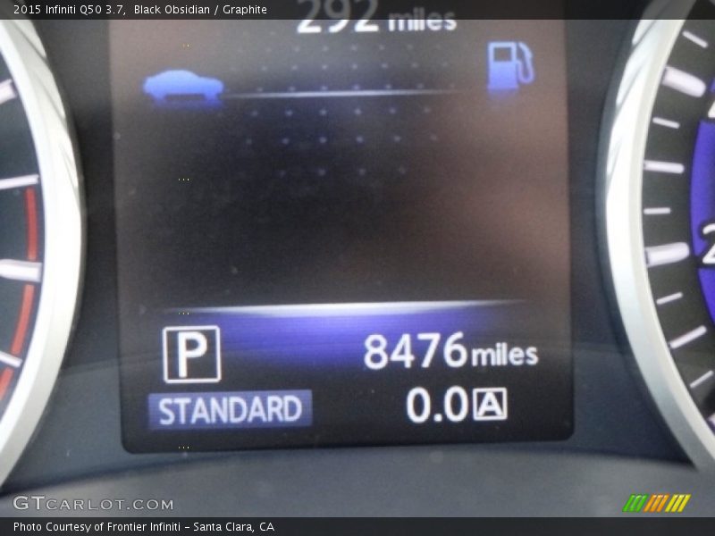Black Obsidian / Graphite 2015 Infiniti Q50 3.7