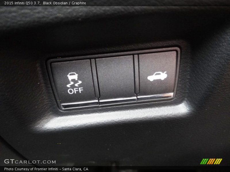 Black Obsidian / Graphite 2015 Infiniti Q50 3.7