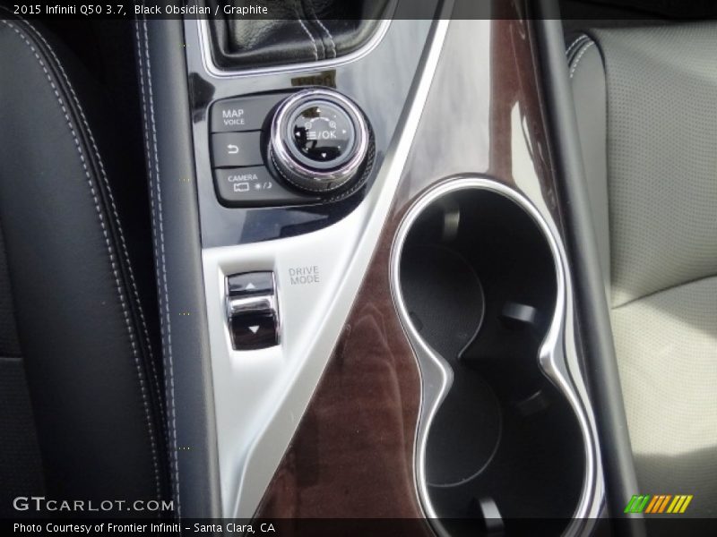 Black Obsidian / Graphite 2015 Infiniti Q50 3.7