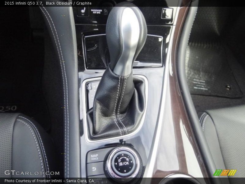 Black Obsidian / Graphite 2015 Infiniti Q50 3.7